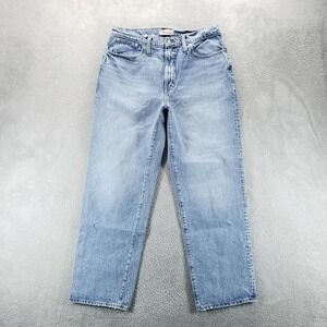 Light Blue Women’s High-Rise Straight Jeans